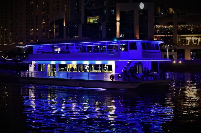 Marina Dhow Cruise with BBQ Dinner and Live shows - The views from the water