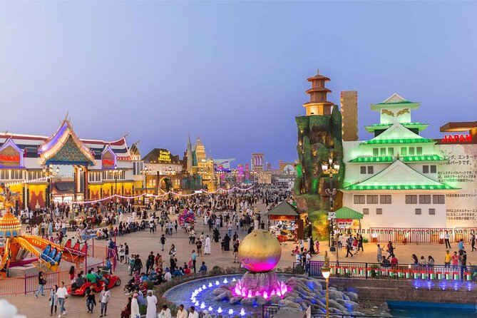 Miracle Garden and Global Village Dubai with transfers - What the $145 price really covers