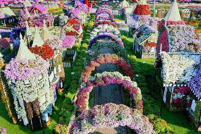 Miracle Garden and Global Village Ticket in Dubai with Transfer - Crowds, comfort, and the best kind of visitor