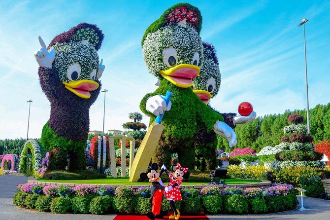 Miracle Garden Ticket Dubai with Shared Transfers - The best photo stops and flower designs