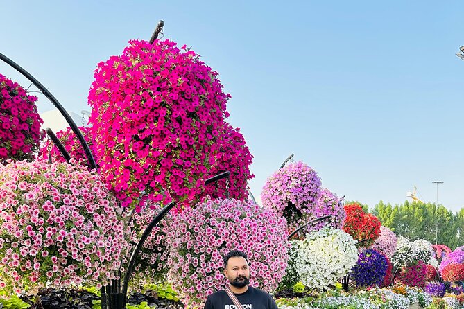 Miracle Garden with Entrance Ticket and Transfers - The Emirates A380 and the garden’s biggest displays