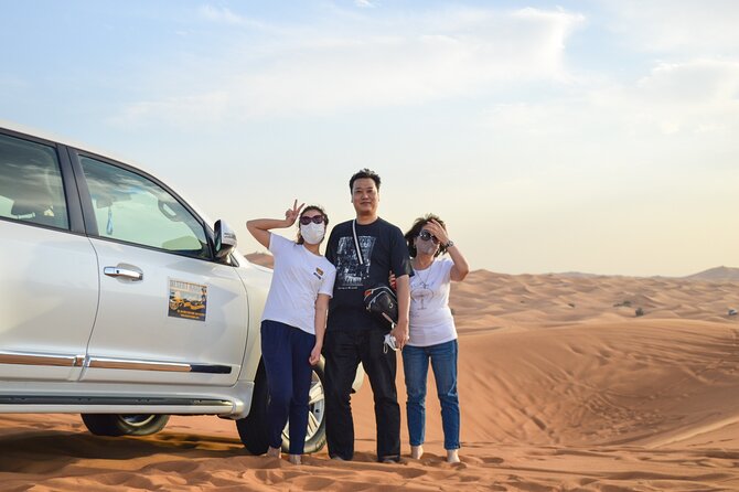 Morning Camel Safari Tour with Breakfast - Sandboarding, dune driving, and desert photos