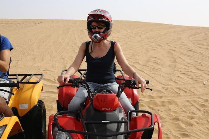 Morning Desert Safari in Dubai Private vehicle - Photo stops and the short camel ride