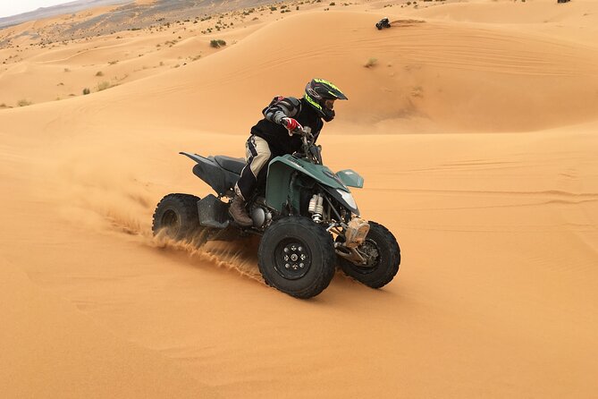 Morning Desert Safari plus Quad Bike, Sandboard and Camel ride - A compact four-hour schedule