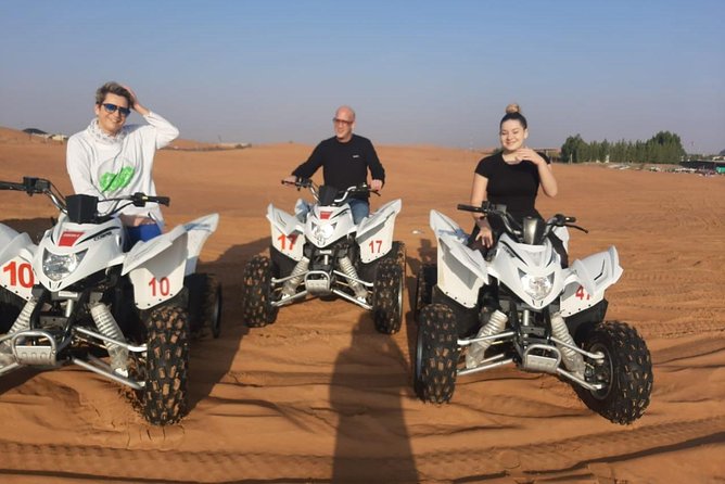 Morning Desert Safari With Quad Bike - Quad biking with safety equipment supplied