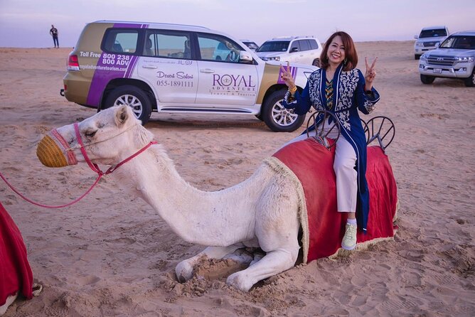 Morning Desert Safari With Quad Bike & Camel Ride Experience - Red Dunes before the heat builds