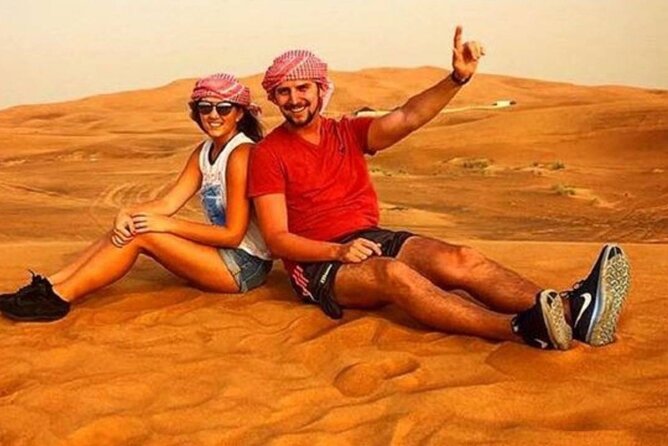 Morning Desert Safari with Quad Bike, Camel Ride & Sandboarding - Sandboarding is simple, fun, and forgiving