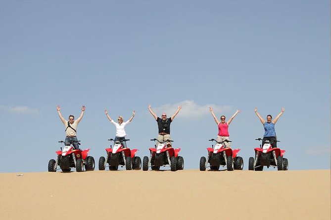 Morning Desert Safari with Quad Bike Tour Abu Dhabi - From Abu Dhabi to the Al Khatim dunes
