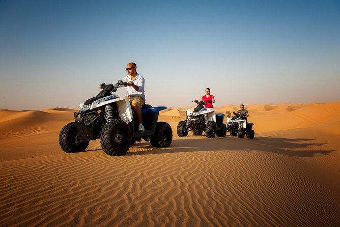 Morning Desert Safari with Quad Bike Tour Abu Dhabi - The camel farm gives the morning its local touch