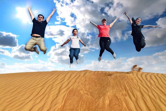Morning Desert Safari with Quad Biking - Falcon photos and red-dune picture stops