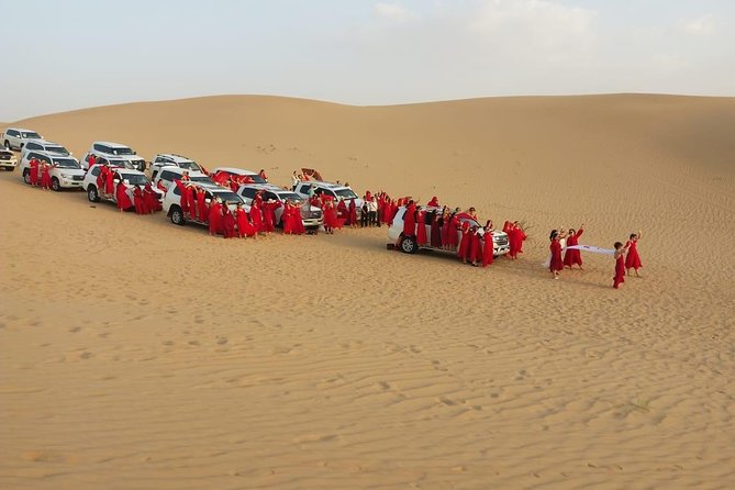 Morning Desert Safari with Sand Boarding and Dune bashing - The high dunes of Lahbab