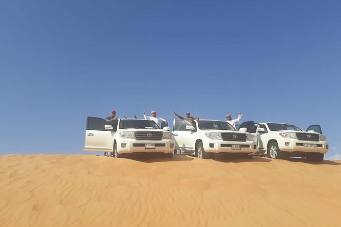 Morning Desert Safari with Sand Boarding and Dune bashing - From your hotel to Lahbab