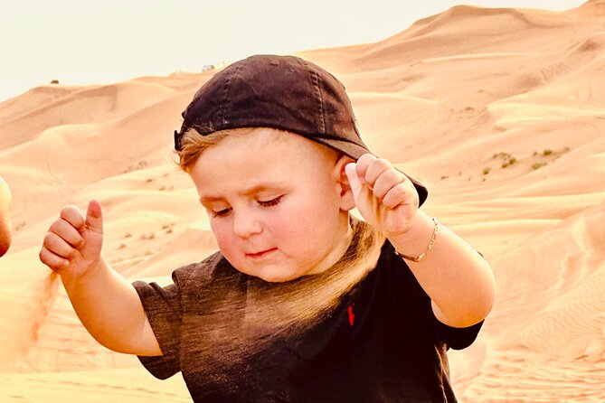 Morning/Evening 4x4 Desert Safari, CamelRide & Sandboarding - A practical stop at Sahara Amusement