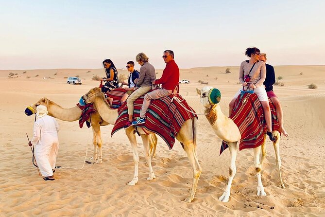 Morning Red Dunes Safari: Camel Ride & Sandboarding Adventure - The photo stop and desert views