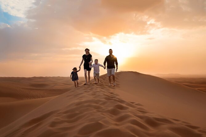 Morning Red Sand Desert Safari with Camel Ride & Sand Boarding - Sandboarding on the high dunes