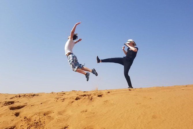 Morning Thrill: Exciting Desert Safari Adventure Camel Ride Dubai - Drinks, photos, and the human side of the tour