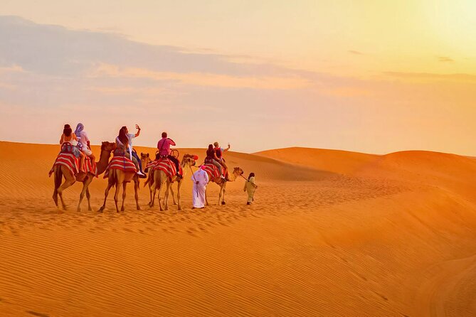 Morning Thrill: Exciting Desert Safari Adventure Camel Ride Dubai - Group size and the feel of the outing