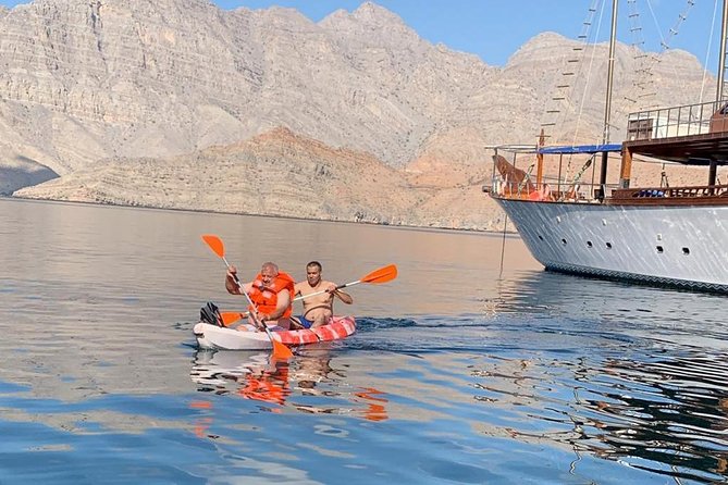 Musandam Khasab Day Trip and Dhow Cruise from Dubai - Dolphin watching along the fjord