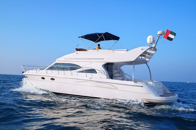 MY Cruises for Luxury Yacht Rental - Dubai Eye and the Big Waterfront View