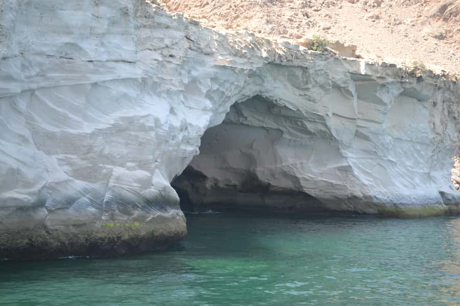 Mystic Musandam Full-Day Sea Safari - The fjords and white mountains