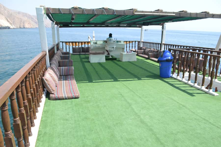 Mystic Musandam Full-Day Sea Safari - Swimming, snorkeling, and the banana boat