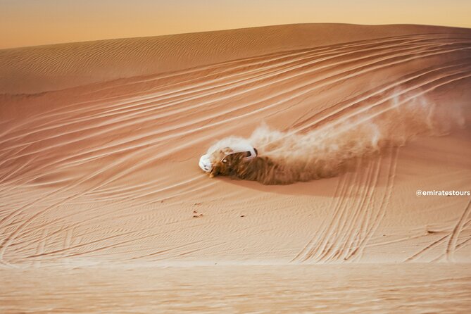 Overnight Desert Safari with BBQ Dinner & Breakfast Abu Dhabi - Sand boarding and camp activities
