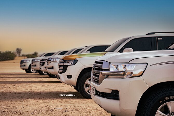Overnight Desert Safari with BBQ Dinner & Breakfast Abu Dhabi - Dune bashing across the golden sand