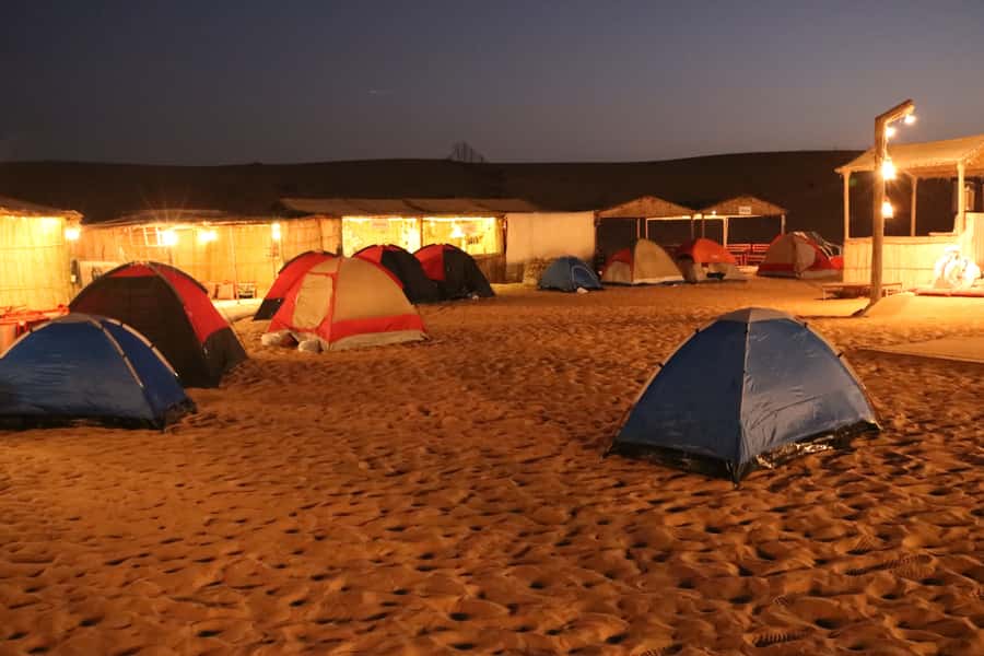Overnight Dubai Desert Safari with BBQ Dinner - From Dubai hotels to the Lahbab dunes