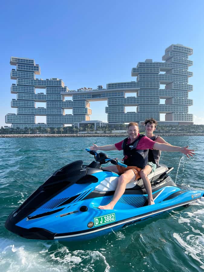 Palm Jumeirah: 1.5-Hour Guided Jet Ski Tour - The safety briefing before the throttle