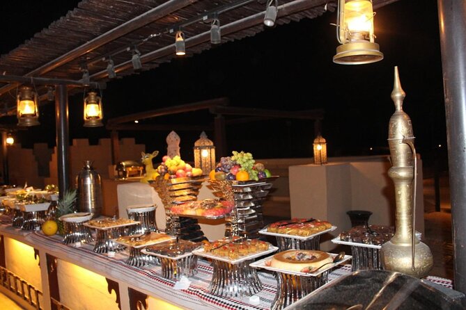 Premium Private Desert Safari with Camel Ride & Live BBQ Dinner - Belly dancing, Tanoura, fire, and live music