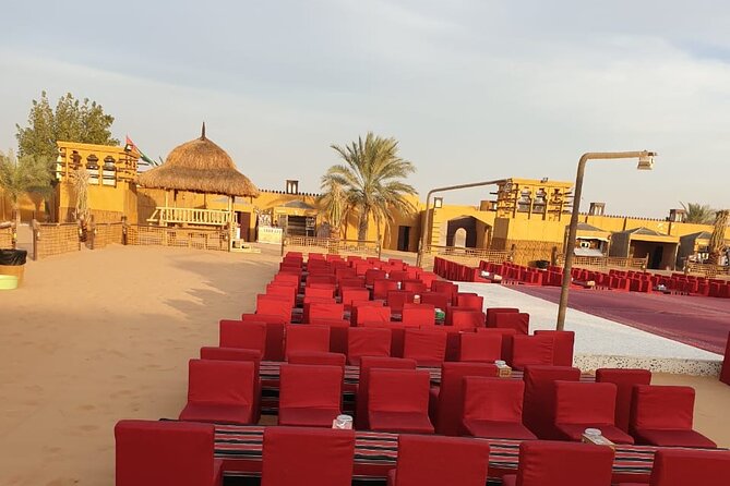 Premium Red Dunes Safari | Camel Ride | Dune Bashing | Sand Ski - The Bedouin-style camp and its photo stops