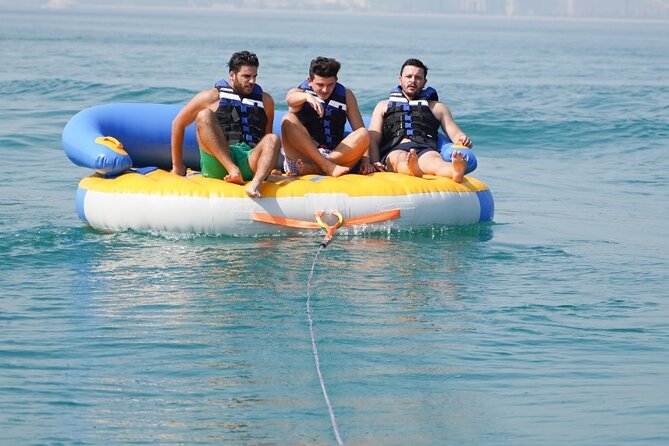 Private 60-min Group Tubing on Speedboat in Dubai - Photos, videos, and the view from the water