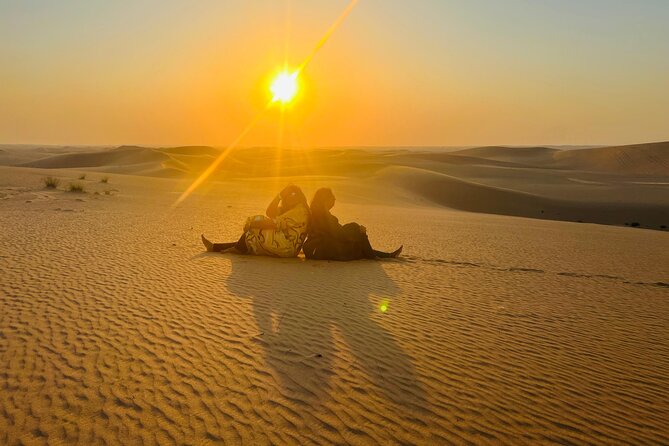 Private Abu Dhabi Sunset Desert Safari with Sand Boarding - Key points to know before booking