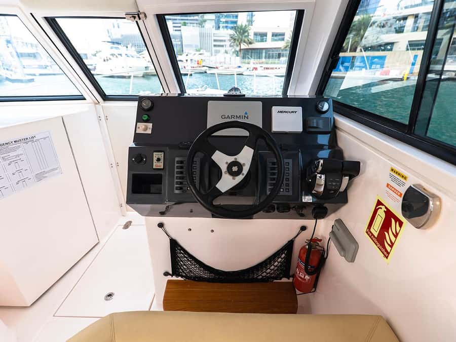 Private Boat Dubai: 36ft - Ain Dubai and the return to the marina