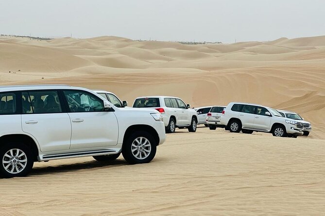 Private Desert Safari With BBQ Buffet Dinner And Live Shows - The 4WD ride across the dunes