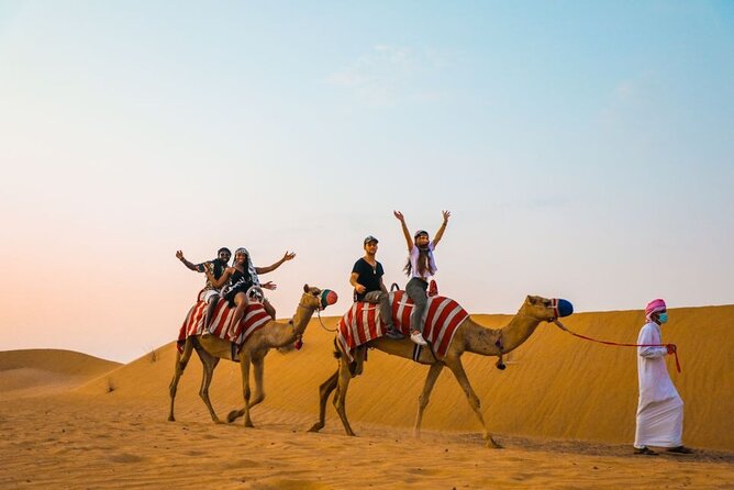 Private Desert Safari With BBQ Buffet Dinner And Live Shows - Sandboarding for a slower desert thrill