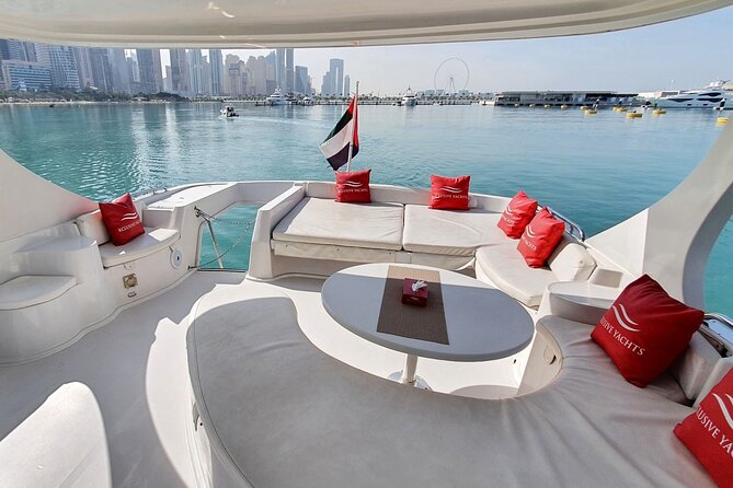 Private Dubai 2 Hours Luxury Yacht Charter with BBQ Option - Burj Al Arab and the Jumeirah coast