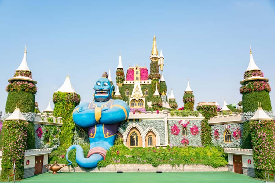 Private Dubai Frame & Miracle Garden Trip with Transfer - Walking Through Miracle Garden’s Floral Displays