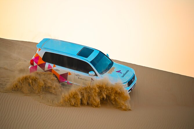 Private Dune Bashing in Abu Dhabi - Morning Desert Safari - A quiet pause before the camp activities