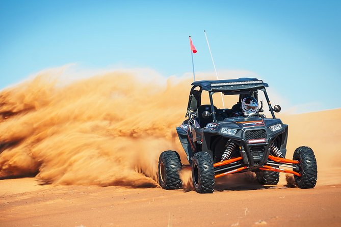 Private Dune Buggy Adventure with Sand boarding and Refreshments from Dubai - Key points to know before you book