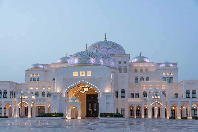 Private Full Day Tour Abu Dhabi City, Grand Mosque & Palace - Along the Corniche to Heritage Village