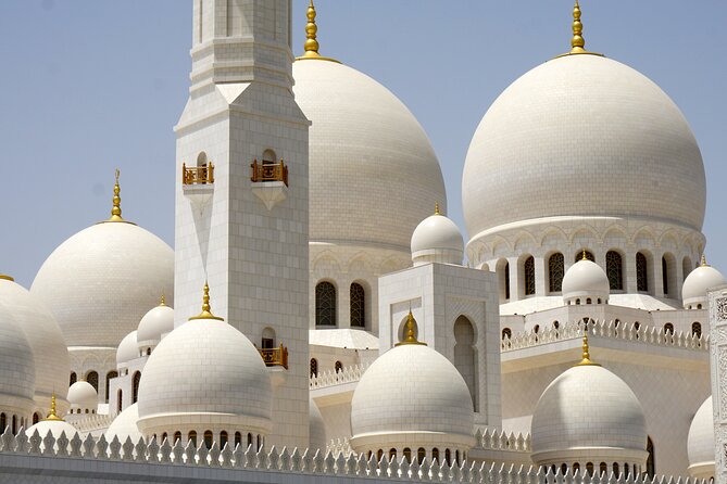 Private Full Day Tour Abu Dhabi City, Grand Mosque & Palace - Emirates Palace from the road