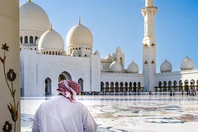 Private Full Day Tour Abu Dhabi City, Grand Mosque & Palace - Yas Mall and Ferrari World