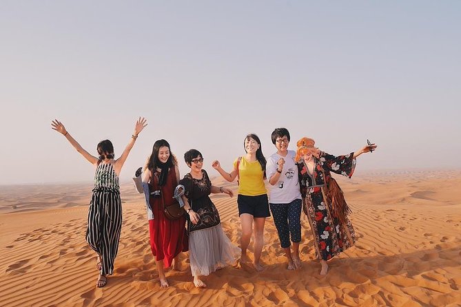 Private Morning Desert Safari: Camel Ride, Sandboarding Adventure - Forty minutes of dune bashing in Lahbab