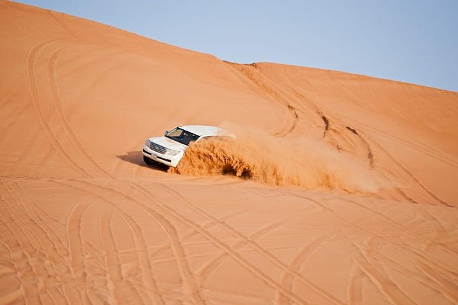 Private Morning Desert Safari: Camel Ride, Sandboarding Adventure - The high-dune photo stop