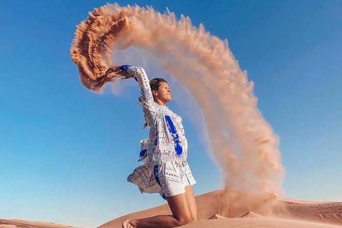 Private Morning Desert Safari Dune Bashing and Short Camel Ride - Key points at a glance