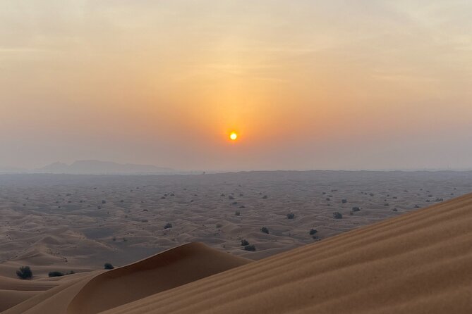 Private Sunrise Desert Safari with Dune Bashing – Morning Tour - A sunrise start that changes the whole desert safari