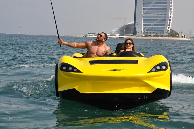 Private Tour Dubai in Jet Car 60min: Burj Al Arab to Atlantis - Palm Jumeirah by personal watercraft