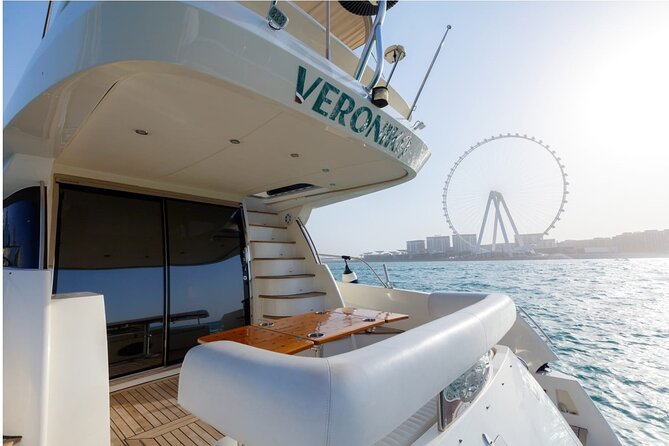 Private Yacht Cruising Rental from Dubai Marina - Burj Al Arab From the Water