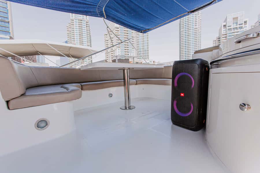 Private Yacht Dubai: 56ft - Palm Jumeirah from the water